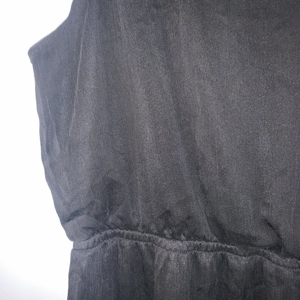 No Boundaries Womens Cocktail Dress Black Elastic Waist Lace Flow Back XXL - Picture 3 of 7